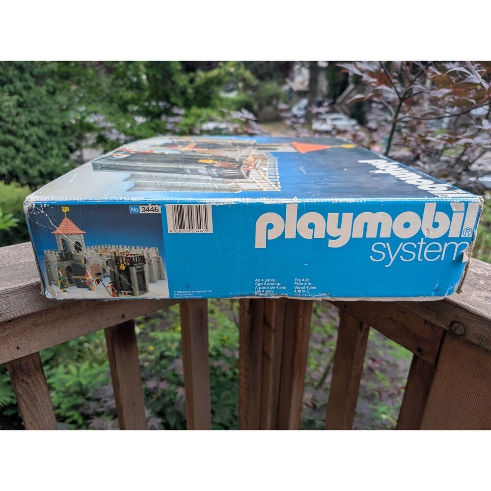 Playmobil 3446 Castle Set Vintage Medievel Knights Prison Castle No Figurines - Picture 9 of 16